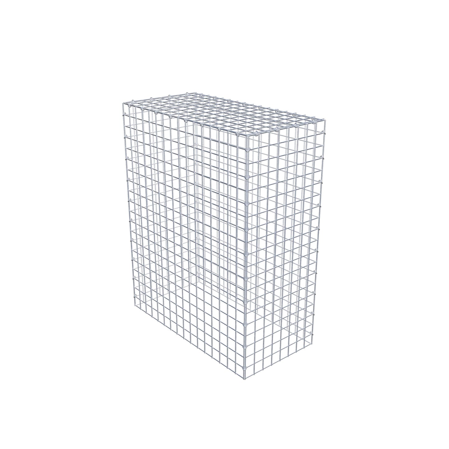 Gabião Tipo 3 100 cm x 80 cm x 40 cm (C x A x P), malhagem 5 cm x 5 cm, anel C