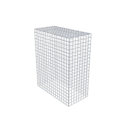 Gabião Tipo 3 100 cm x 80 cm x 40 cm (C x A x P), malhagem 5 cm x 5 cm, anel C