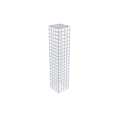 Anbaugabione Typ 3 100 cm x 20 cm x 20 cm (L x H x T), Maschenweite 5 cm x 5 cm, C-Ring