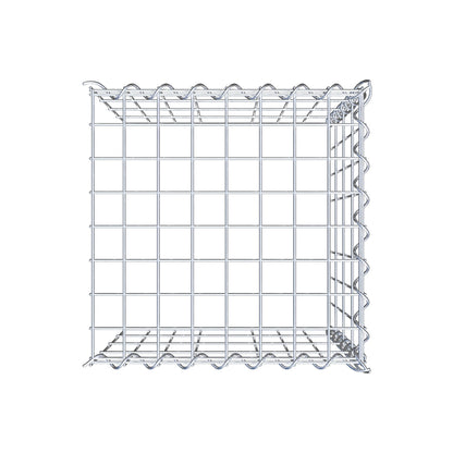 Fourche rapportée type 4 40 cm x 40 cm x 40 cm (L x H x P), mailles 5 cm x 10 cm, spirale