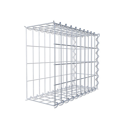 Anbaugabione Typ 2 50 cm x 40 cm x 20 cm (L x H x T), Maschenweite 5 cm x 10 cm, Spirale