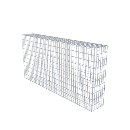 Fourche rapportée type 2 200 cm x 100 cm x 30 cm, mailles 5 cm x 10 cm, anneau en C