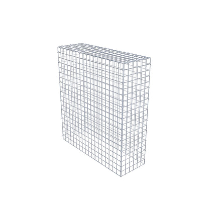 Fourche rapportée type 3 100 cm x 90 cm x 30 cm (L x H x P), mailles 5 cm x 5 cm, anneau en C