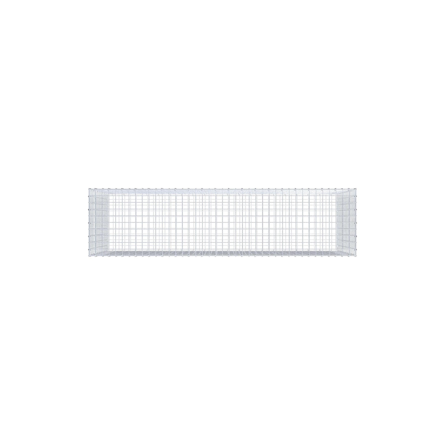 Gavión 200 cm x 100 cm x 50 cm (L x A x P), malla 5 cm x 5 cm, anillo en C