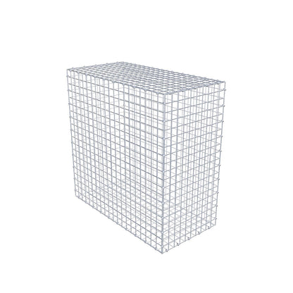 Gabion 100 cm x 100 cm x 50 cm (L x H x P), mailles 5 x 5 cm, anneau en spirale