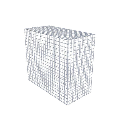 Gabião 100 cm x 90 cm x 50 cm (C x A x P), malhagem 5 cm x 5 cm, anel C