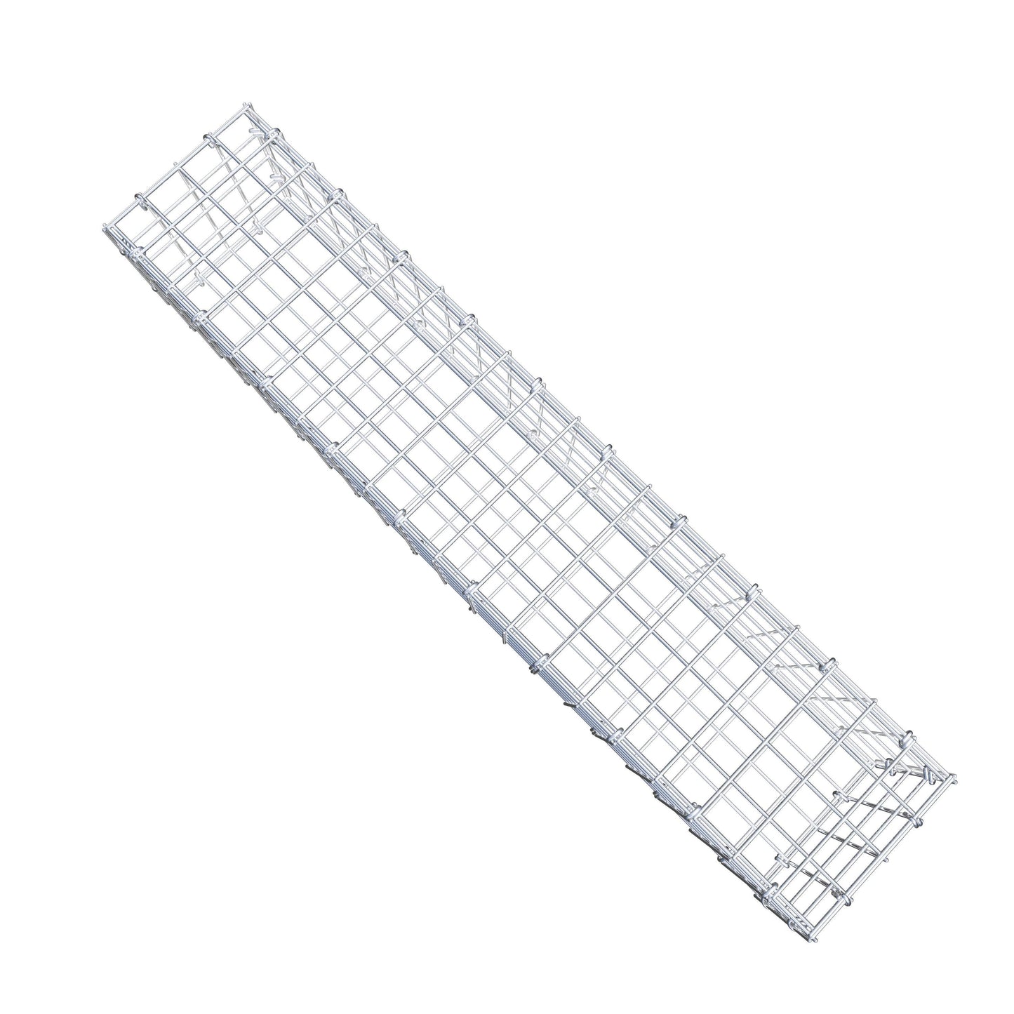 Schanskorf 100 cm x 20 cm x 20 cm (L x H x D), maaswijdte 5 cm x 5 cm, C-ring