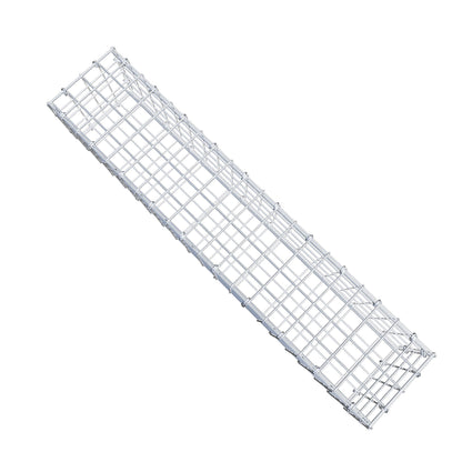 Schanskorf 100 cm x 20 cm x 20 cm (L x H x D), maaswijdte 5 cm x 5 cm, C-ring