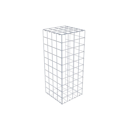 Pila adicional tipo 2 100 cm x 40 cm x 40 cm (L x A x P), malla 10 cm x 10 cm, anillo en C