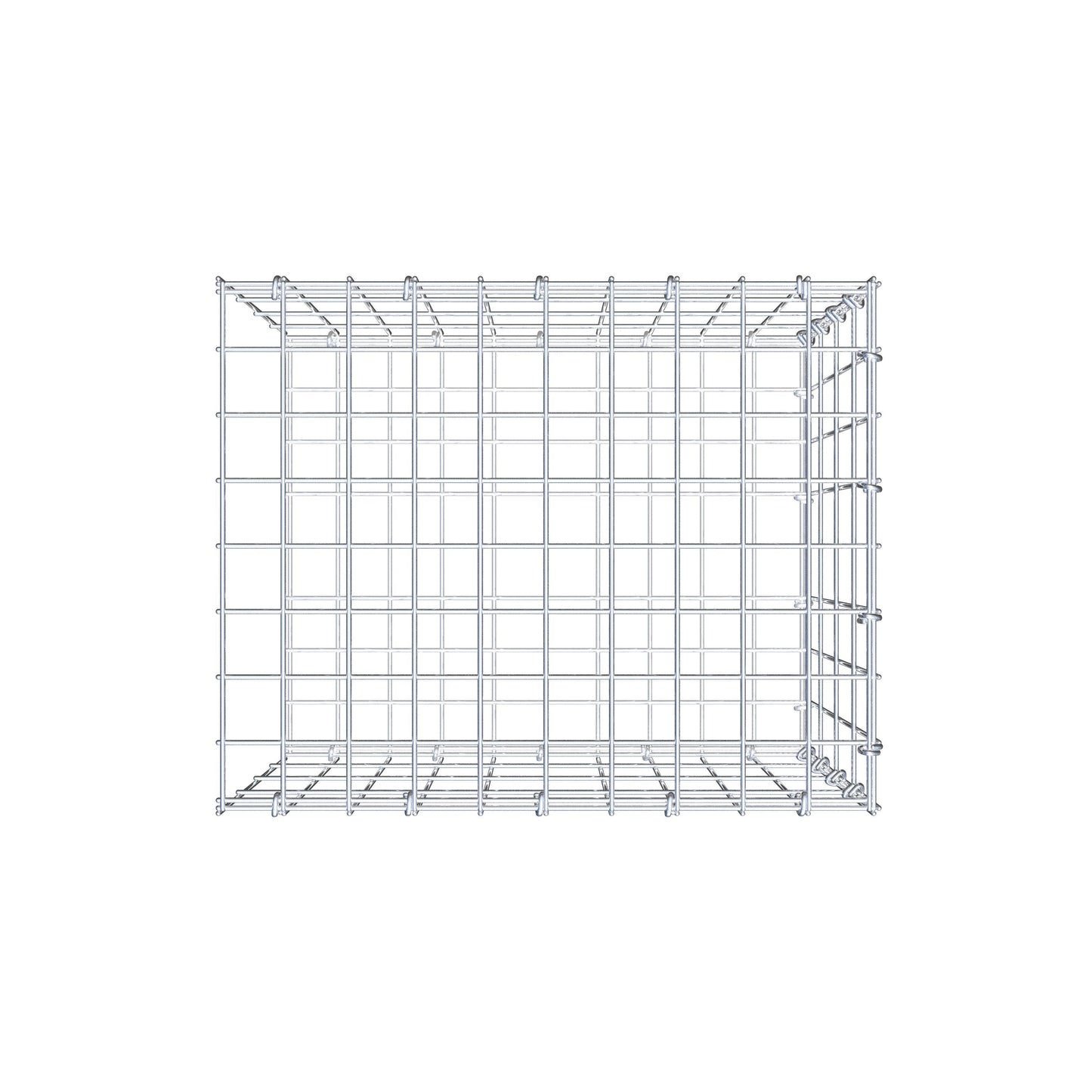 Toegevoegde pool type 2 50 cm x 40 cm x 40 cm, maaswijdte 5 cm x 10 cm, C-ring