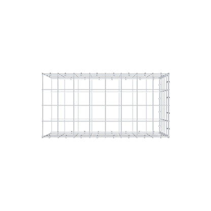 Anbaugabione Typ 2 80 cm x 40 cm x 40 cm (L x H x T), Maschenweite 10 cm x 10 cm, C-Ring