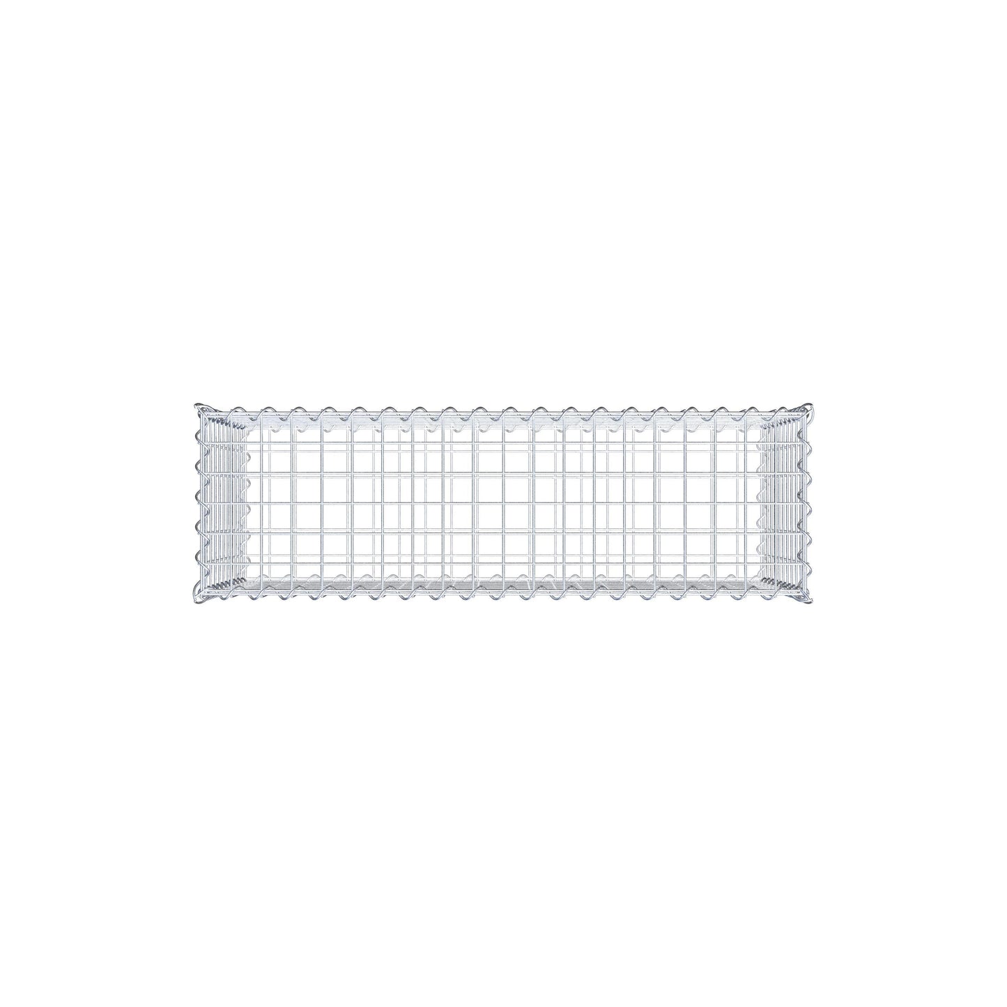 Gabion 100 cm x 50 cm x 30 cm (L x H x D), mesh size 5 cm x 5 cm, spiral