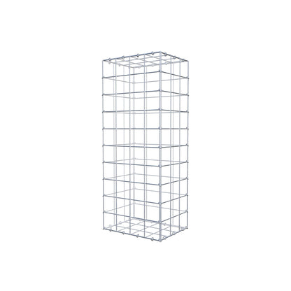 Gabion 100 cm x 30 cm x 40 cm (L x H x D), maskstorlek 10 cm x 10 cm, C-ring