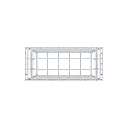 Gavión complementario de tipo 3 100 cm x 70 cm x 30 cm (L x A x P), malla 10 cm x 10 cm, anillo en C