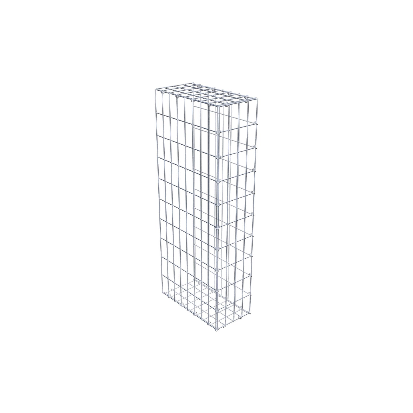 Pila adicional tipo 2 100 cm x 40 cm x 20 cm, malla 5 cm x 10 cm, anillo en C