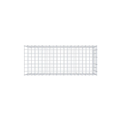 Mounted gabion type 2 100 cm x 40 cm x 40 cm, mesh size 5 cm x 10 cm, C-ring