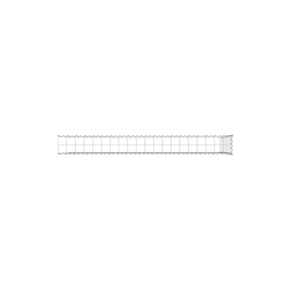 Gabião tipo 4 200 cm x 100 cm x 20 cm (C x A x P), malhagem 10 cm x 10 cm, espiral