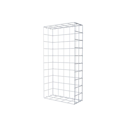 Fourche rapportée type 2 100 cm x 20 cm x 50 cm (L x H x P), mailles 10 cm x 10 cm, anneau C