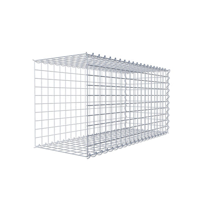 Anbaugabione Typ 2 100 cm x 50 cm x 40 cm (L x H x T), Maschenweite 5 cm x 5 cm, Spirale