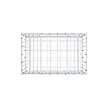 Gabion 80 cm x 50 cm x 50 cm (L x H x D), maskestørrelse 5 cm x 10 cm, C-ring