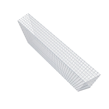 Gabião 200 cm x 100 cm x 30 cm (C x A x P), malhagem 5 cm x 5 cm, anel C