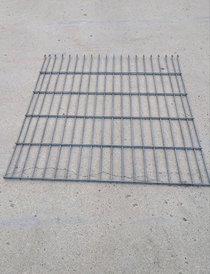 Doppelstabmatte 100 x 100 cm mit Biegung | Verzinkung Galfan, 6/6/6 mm