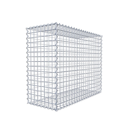 Gabion 100 cm x 80 cm x 40 cm (L x H x P), mailles 5 cm x 5 cm, spirale