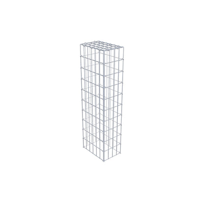 Fourche rapportée type 3 100 cm x 30 cm x 20 cm (L x H x P), mailles 5 cm x 10 cm, anneau C