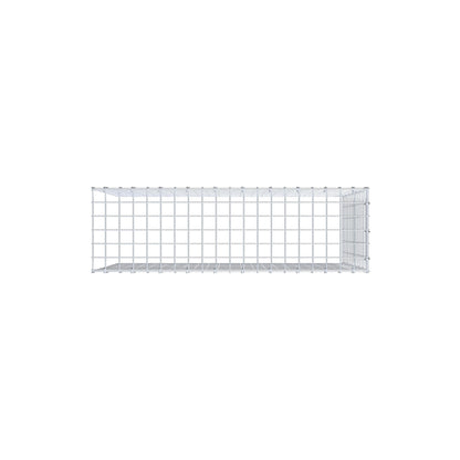 Type 4 oplegkorf 100 cm x 70 cm x 30 cm (L x H x D), maaswijdte 5 cm x 5 cm, C-ring