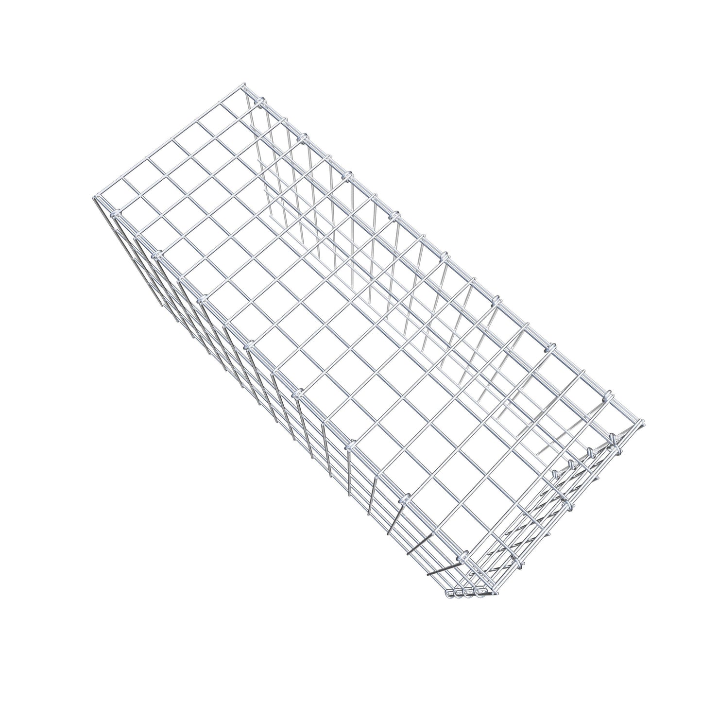 Fourche rapportée type 4 80 cm x 40 cm x 30 cm (L x H x P), mailles 5 cm x 10 cm, anneau C