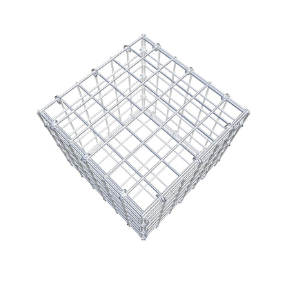 Schanskorf 30 cm x 30 cm x 30 cm (L x H x D), maaswijdte 5 cm x 5 cm, C-ring