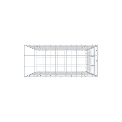 Fourche rapportée type 2 100 cm x 70 cm x 30 cm (L x H x P), mailles 10 cm x 10 cm, anneau C