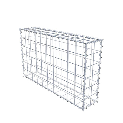Gabion 100 cm x 60 cm x 20 cm (L x H x P), mailles 10 cm x 10 cm, spirale