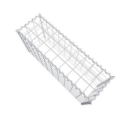 Anbaugabione Typ 3 100 cm x 50 cm x 30 cm (L x H x T), Maschenweite 10 cm x 10 cm, Spirale