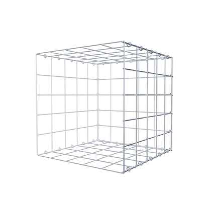 Gavión adicional tipo 2 50 cm x 50 cm x 50 cm (L x A x P), malla 10 cm x 10 cm, anillo en C