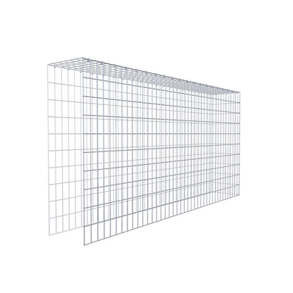 Fourche rapportée type 4 200 cm x 100 cm x 30 cm (L x H x P), mailles 5 cm x 10 cm, anneau en C