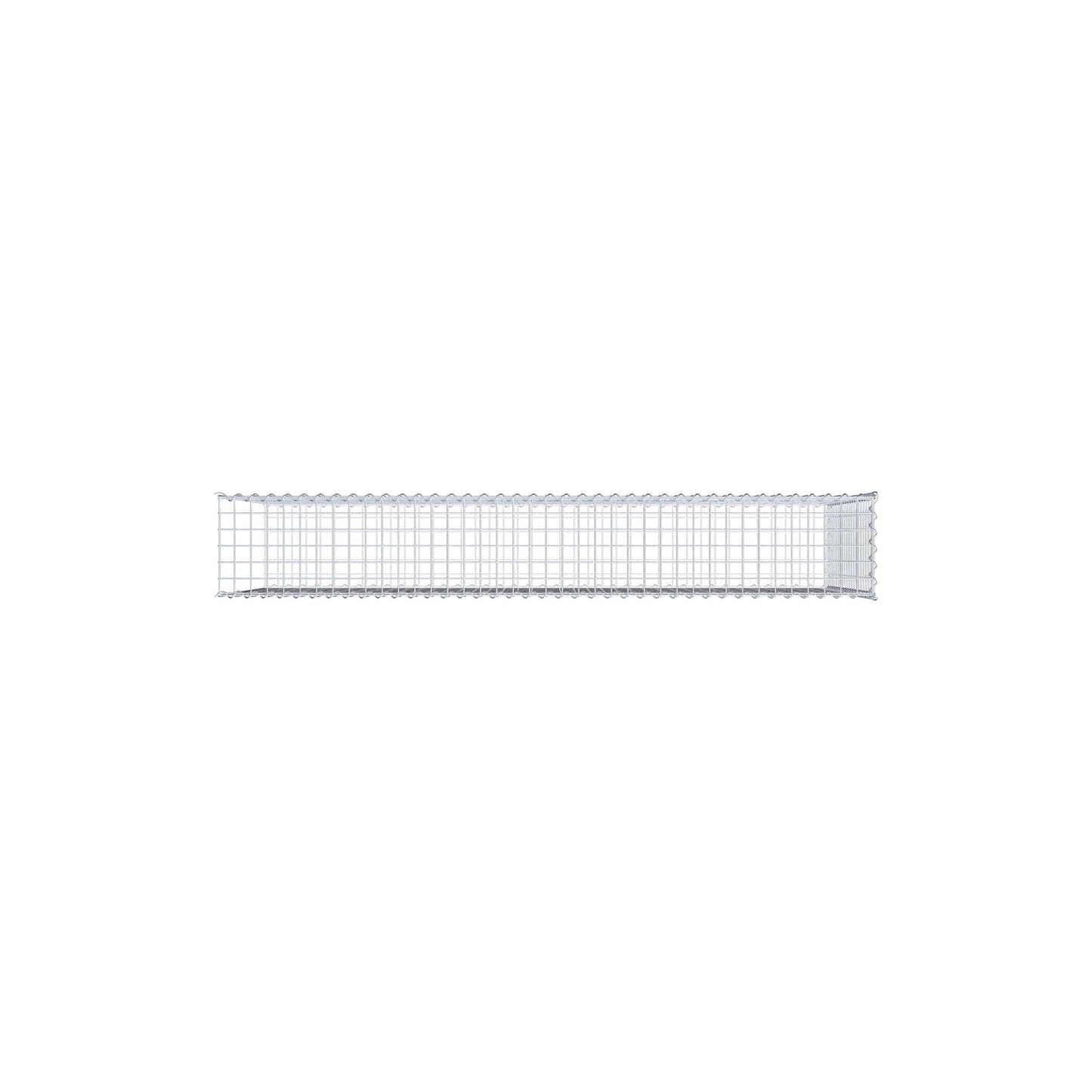 Extra gabion typ 2 200 cm x 100 cm x 30 cm (L x H x D), maskstorlek 5 cm x 5 cm, spiral