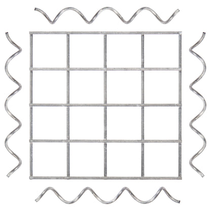 Låg til søjle MW 5 x 5 cm inkl. 4 monteringsspiraler