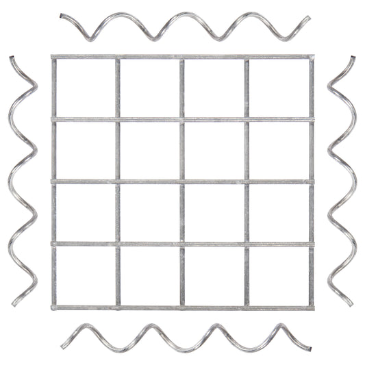 Deckel für Säule MW 5 x 5 cm inkl. 4 Montagespiralen
