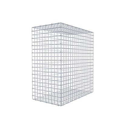 Gabião 100 cm x 90 cm x 50 cm (C x A x P), malhagem 5 cm x 5 cm, anel C