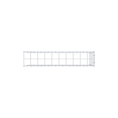 Fourche rapportée type 4 100 cm x 50 cm x 20 cm (L x H x P), mailles 10 cm x 10 cm, anneau C
