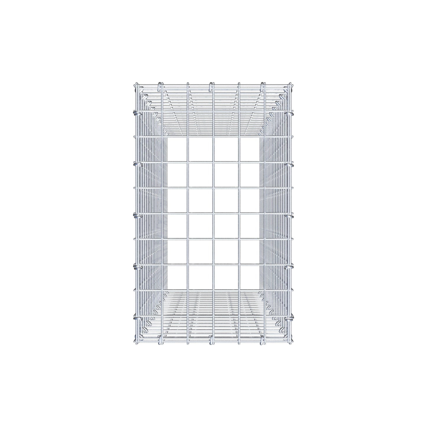 Fourche rapportée type 3 100 cm x 30 cm x 50 cm (L x H x P), mailles 5 cm x 5 cm, anneau C