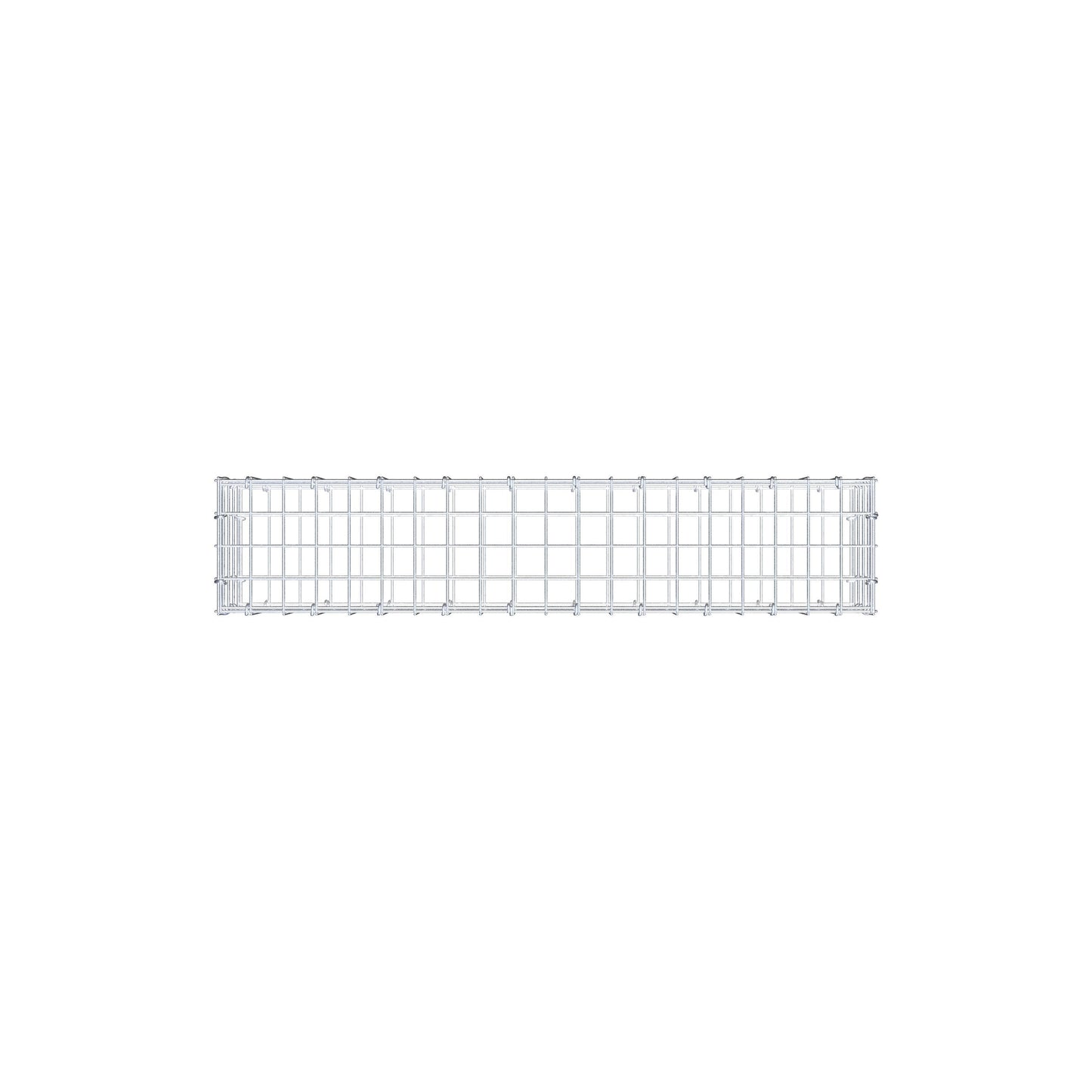 Schanskorf 100 cm x 20 cm x 20 cm (L x H x D), maaswijdte 5 cm x 5 cm, C-ring