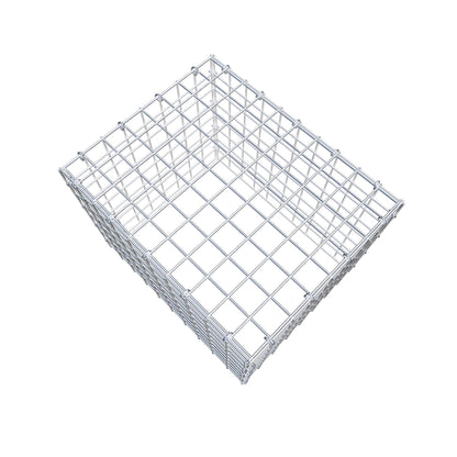 Anbaugabione Typ 3 50 cm x 40 cm x 40 cm (L x H x T), Maschenweite 5 cm x 5 cm, C-Ring