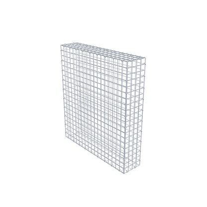 Gabião 100 cm x 90 cm x 20 cm (C x A x P), malhagem 5 cm x 5 cm, anel C