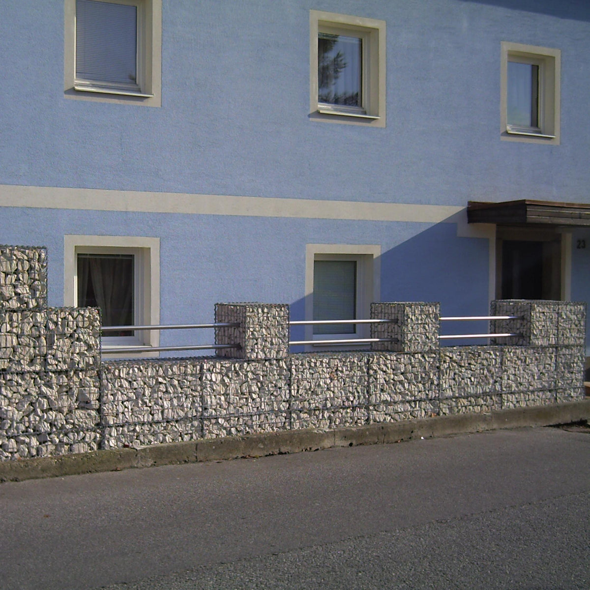Gabion 100 cm x 50 cm x 50 cm (L x H x P), mailles 5 cm x 10 cm, spirale