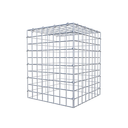 Anbaugabione Typ 3 50 cm x 40 cm x 40 cm (L x H x T), Maschenweite 5 cm x 5 cm, C-Ring