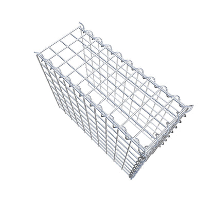 Gabion rapporté type 4 50 cm x 40 cm x 20 cm (L x H x P), mailles 5 cm x 5 cm, spirale