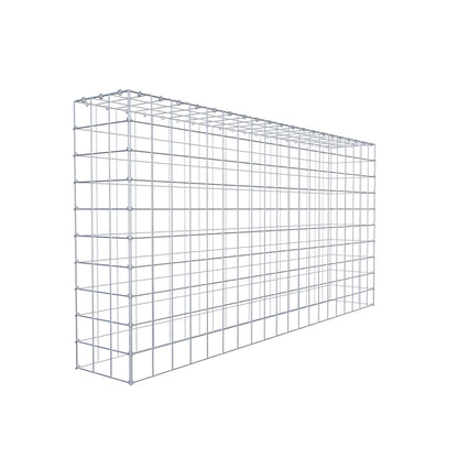 Fourche rapportée type 3 200 cm x 100 cm x 30 cm (L x H x P), mailles 10 cm x 10 cm, anneau en C