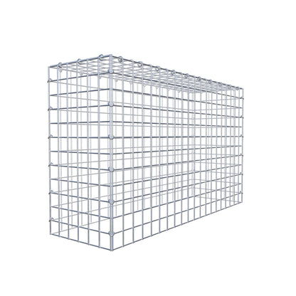 Fourche rapportée type 3 100 cm x 60 cm x 30 cm (L x H x P), maille 5 cm x 5 cm, anneau en C